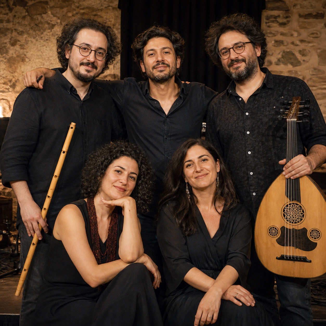 Modern Ezgi group photo after a concert